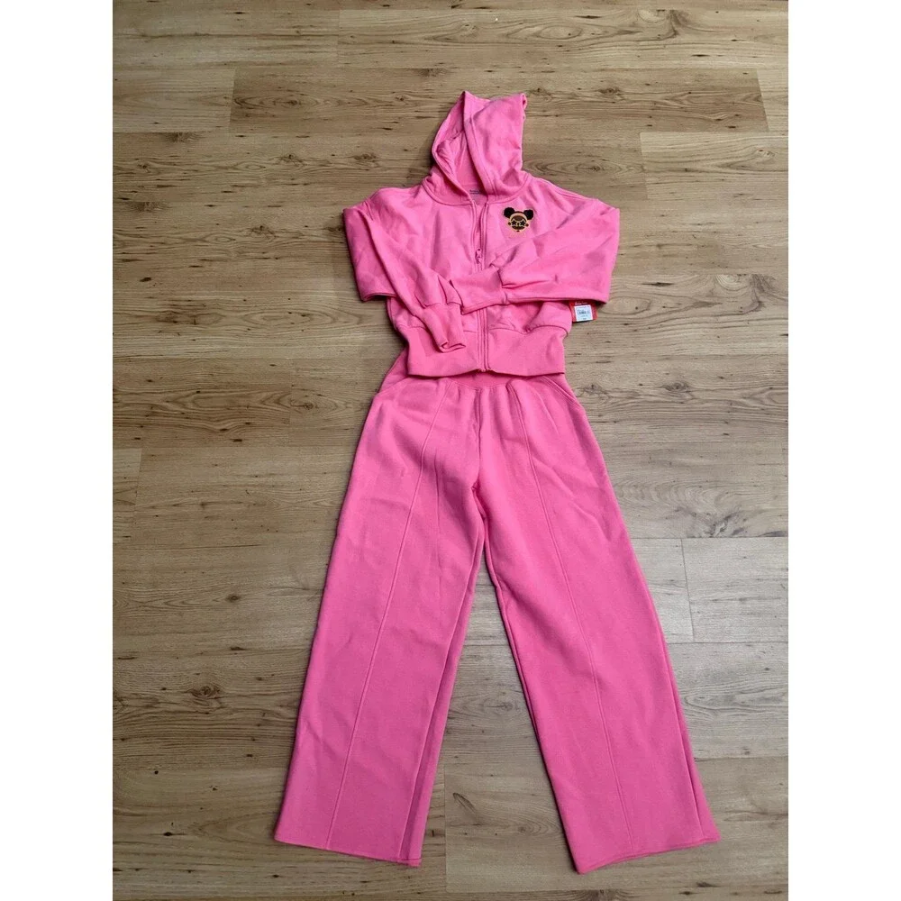 Hope & Wonder Pink 2 Piece Hoodie & Sweatpants Set